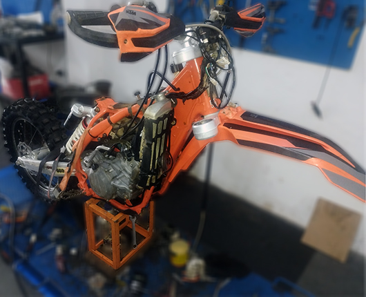 mantenimiento motos de enduro